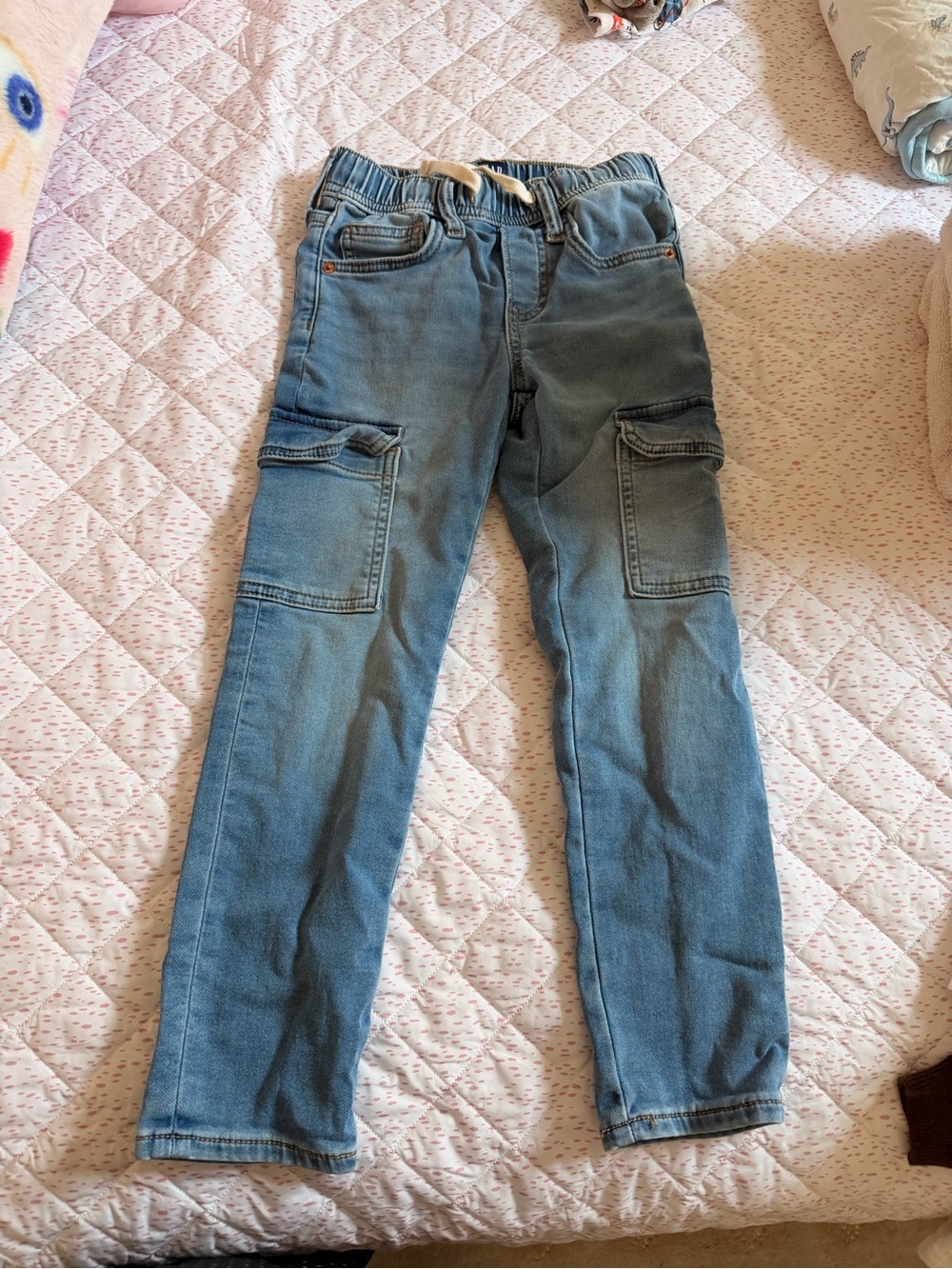 GAP Light Blue Cargo Jeans for Kids